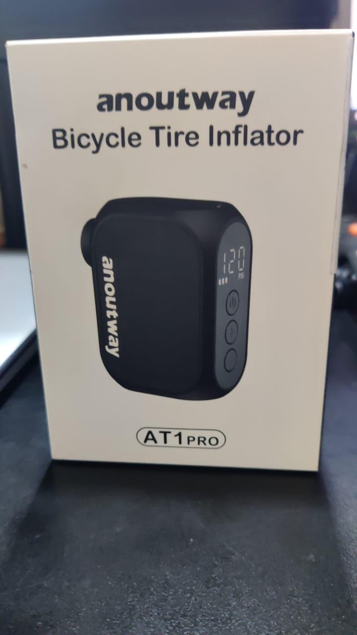 Buy Anoutway AT1 PRO Digital Bicycle Tire Inflator, Portable Air